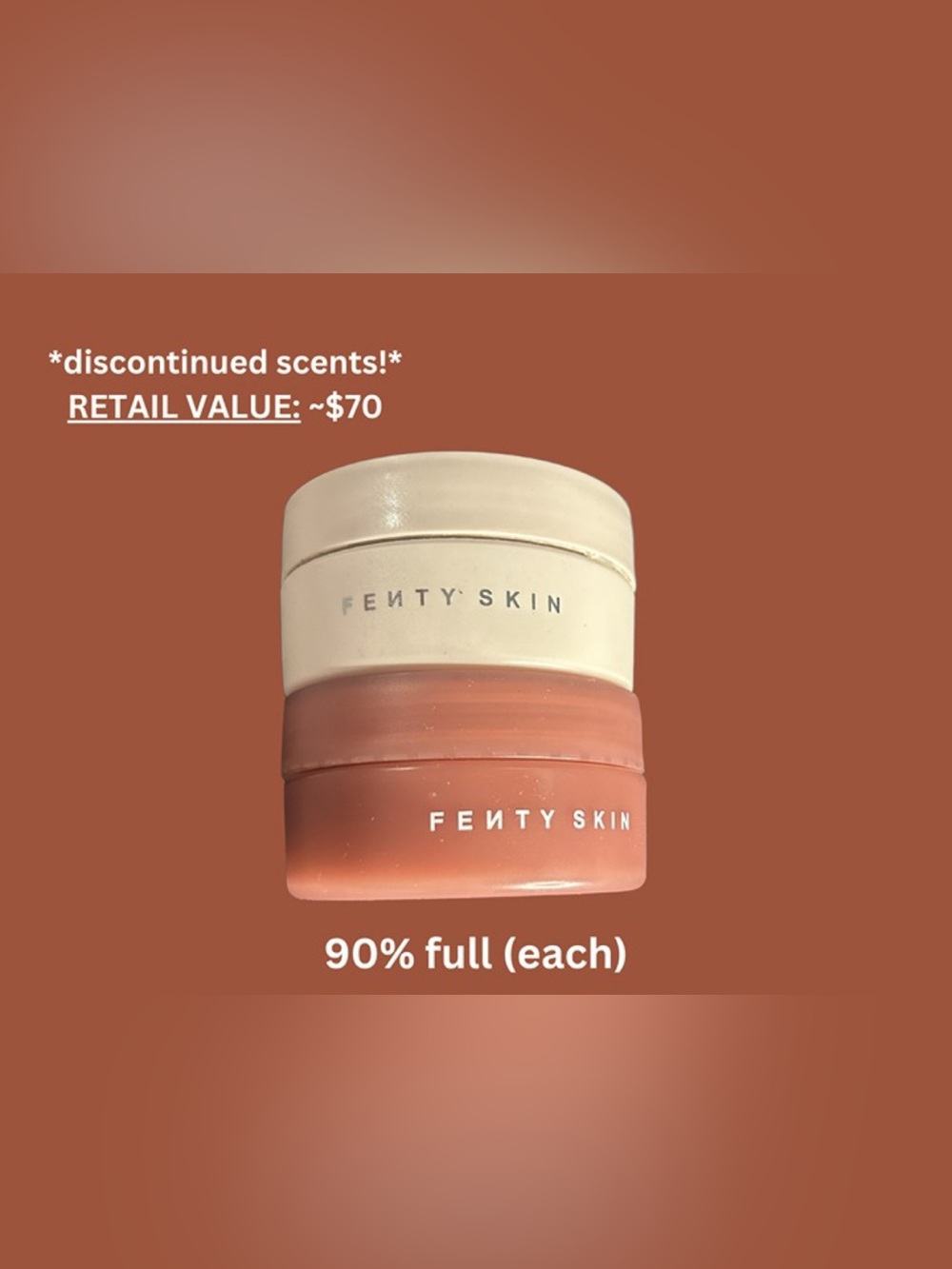 Fenty Skin Body Butters (minis - discontinued holiday scents!)